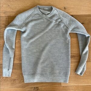 Blue Gray Striped lululemon Sweater